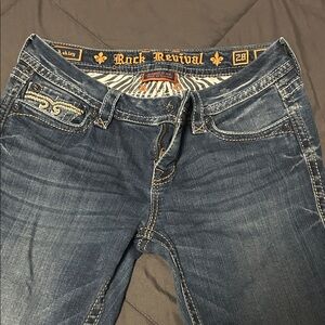 Rock Revival Women's Dark Blue Skinny Jeans